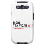 MORE TEA VICAR  Samsung Galaxy S3 Cases