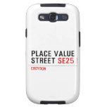 Place value Street  Samsung Galaxy S3 Cases
