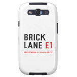 Brick lane  Samsung Galaxy S3 Cases