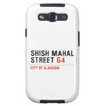 SHISH MAHAL  Street  Samsung Galaxy S3 Cases