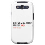 jugend akademie Street  Samsung Galaxy S3 Cases