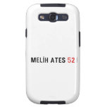 MELİH ATES  Samsung Galaxy S3 Cases