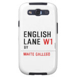 English Lane  Samsung Galaxy S3 Cases