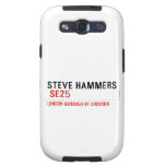 steve hammers   Samsung Galaxy S3 Cases