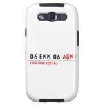 06 ekk 06  Samsung Galaxy S3 Cases