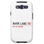 Barr Lane  Samsung Galaxy S3 Cases