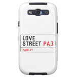 LOVE Street  Samsung Galaxy S3 Cases