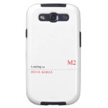 I LOVE MONiCA.SY  Samsung Galaxy S3 Cases