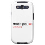 menaf Şekİlİ  Samsung Galaxy S3 Cases