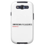unKNOWN PLEASURES  Samsung Galaxy S3 Cases