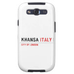 khansa  Samsung Galaxy S3 Cases