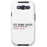 off Ramp ahead  Samsung Galaxy S3 Cases
