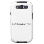 Richmond close  Samsung Galaxy S3 Cases