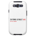 Oxford Street  Samsung Galaxy S3 Cases