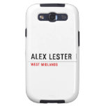 Alex Lester  Samsung Galaxy S3 Cases
