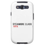 SYCAMORE CLASS   Samsung Galaxy S3 Cases
