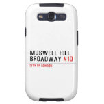 MUSWELL HILL BROADWAY  Samsung Galaxy S3 Cases