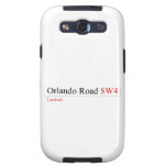 Orlando Road  Samsung Galaxy S3 Cases