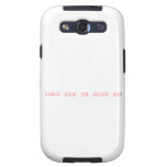 keep calm and love me  Samsung Galaxy S3 Cases