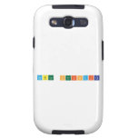 Tabla periodica  Samsung Galaxy S3 Cases
