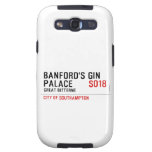 Banford's Gin  Palace  Samsung Galaxy S3 Cases