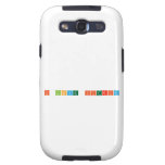 I Love Fitria  Samsung Galaxy S3 Cases