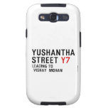 Yushantha  Street  Samsung Galaxy S3 Cases