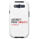 ASCROFT ROAD  Samsung Galaxy S3 Cases