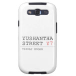 Yushantha  Street  Samsung Galaxy S3 Cases
