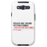 SQUAD ONE SOUND INTERNATIONAL   Samsung Galaxy S3 Cases