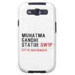 muhatma gandhi statue  Samsung Galaxy S3 Cases