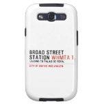 BROAD STREET STATION  Samsung Galaxy S3 Cases