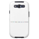 I think luv inspires science its all chemistry  Samsung Galaxy S3 Cases