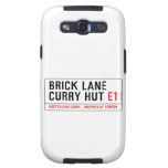 Brick Lane  Curry Hut  Samsung Galaxy S3 Cases