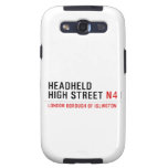 Headheld High Street  Samsung Galaxy S3 Cases