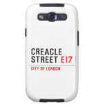Creacle Street  Samsung Galaxy S3 Cases