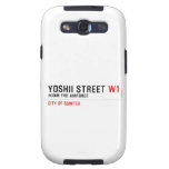 Yoshii Street  Samsung Galaxy S3 Cases