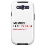 MEMORY LANE  Samsung Galaxy S3 Cases