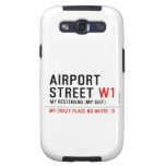 AIRPORT Street  Samsung Galaxy S3 Cases