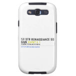 59 STR RENAISSIANCE SQ SIGN  Samsung Galaxy S3 Cases