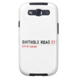Shithole Road  Samsung Galaxy S3 Cases