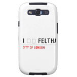 I ❤️ FELTHAM  Samsung Galaxy S3 Cases