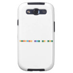 Periodic Name Project  Samsung Galaxy S3 Cases