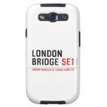 LONDON BRIDGE  Samsung Galaxy S3 Cases