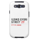 Ildiko Gyori Street  Samsung Galaxy S3 Cases