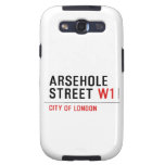 Arsehole Street  Samsung Galaxy S3 Cases