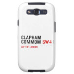 Clapham Commom  Samsung Galaxy S3 Cases