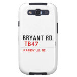 BRYANT RD.   Samsung Galaxy S3 Cases