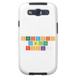 PERIDOIC
 TABLES
 ROCK!  Samsung Galaxy S3 Cases