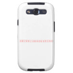 periodictablewriter  Samsung Galaxy S3 Cases